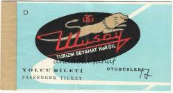 Otobüs Bileti: Ulusoy Turizm Seyahat Yolcu Bileti