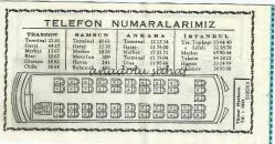 Otobüs Bileti: Ulusoy Turizm Seyahat Otobüsleri Yolcu Bileti No. 04652, 1978