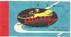 Otobüs Bileti: Ulusoy Turizm Seyahat Otobüsleri Yolcu Bileti No. 003837, 1978