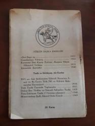 900 ÜNCÜ YILDÖNÜMÜ (1040-1940) ATSIZ ilk baskı