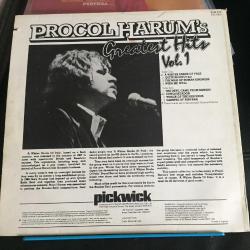 Procol Harum - Greatest Hits Vol.1 / UK 1978 / LP / *classic rock* (a whiter shade of pale)