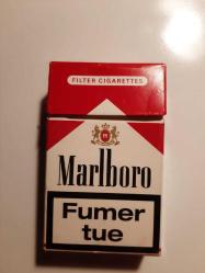 Antika - MARLBORO SİGARA PAKETİ - FRANSA - kitantik - kitaLog