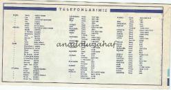 Otobüs Bileti: Kamil Koç Terminal İşletmeleri Yolcu Bileti No. 500842 - 62. Hizmet Yılı