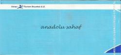 Otobüs Bileti: Varan Turizm Seyahat Yurtiçi Yolcu Bileti Gidiş No. 371875, 1991