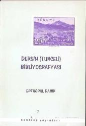 Dersim Tunceli Bibliyografyası