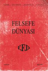 FELSEFE  DÜNYASI  DERGİSİ  SAYI 19(AHMET CEVİZCİ-KUŞKUCULUĞUN KURUCUSU PYRRHON/ KADİR CANGIZBAY-SAHTE BEDAHATLER ÜZERİNE ...