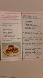 KEKUN - TATLI TARİFLERİ - EL KİTAPÇIĞI