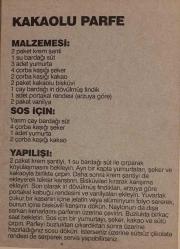 ATEŞ GAZETESİ - YEMEK TARİFİ KARTI