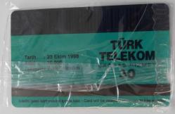 1998 TÜRK POSTA TEŞKİLATININ 158.YILI ORJİNAL 30 LUK NADİR TELEFON KARTI 1A2B3C ÇOK NADİR