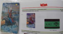 1998 TÜRK POSTA TEŞKİLATININ 158.YILI ORJİNAL 30 LUK NADİR TELEFON KARTI 1A2B3C ÇOK NADİR
