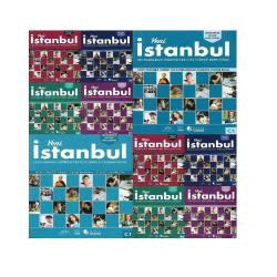 İstanbul Istanbul Yabancılar Için Türkçe (New) Yeni A1-A2-B1-B2-C1 Ders + Çalışma + Qr Kod Komple Set (Complete Set)