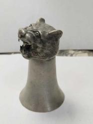 K8--ASLAN BAŞI DEKORLU METAL FİGÜR