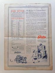 9 OCTOBER 1915 THE SPHERE DERGİSİ KAPAK....