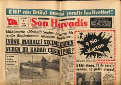 Efemera - Son Havadis Gazetesi 9 Ocak 1963 - Orhan İlter Gizli Teşkilat Kuruyor  GZ74150 - kitantik - kitaLog