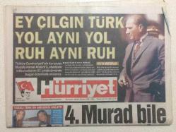 Efemera - Hürriyet Gazetesi 10 Kasım 2005 - 4.Murat Bile Başaramadı  GZ23772 - kitantik - kitaLog