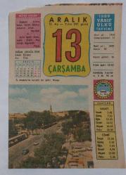 Efemera - 13 Aralık 1989 Takvim Yaprağı - Doğum Günü Hediyesi   EFM(N)6826 - kitantik - kitaLog