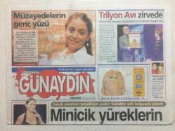 Efemera - Sabah Gazetesi Günaydın Eki  18 Aralık 2003 - Tamer Karadağlı Amerikan Filmi İçin Teklif Aldı     GZ - kitantik - kitaLog