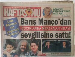 Efemera - Haftasonu Gazetesi 26 Temmuz 2000 - Cihan Ünal'dan Eski Eşi Türkan Şoray'a İnce Sitemler  GZ22758 - kitantik - kitaLog