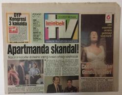 Efemera - Hürriyet Gazetesi Kelebek TV Eki 13 Haziran 1993 -  7Den 77'ye Dünya Turuna Devam Ediyor    GZ20003 - kitantik - kitaLog