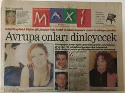 Efemera - Posta Gazetesi Maxi Eki - 14 Ekim 1998  -  Zuhal Olcay - Haluk Bilginer Hocaları Yıldız Kenter Ve Ha - kitantik - kitaLog
