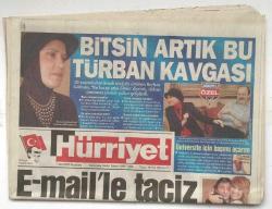 Efemera - Hürriyet Gazetesi  7 Mart 2005  - Bitsin Artık Bu Türbanlık Kavgası GZ3396 - kitantik - kitaLog