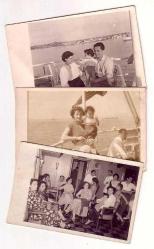 TARSUS GEMİSİNDE ÇEKİLMİŞ 6 ADET FOTOĞRAF LOTU...