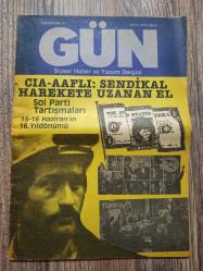 GÜN • Siyasi Haber ve Yorum Dergisi • Haziran 1986 sayı 16 • CIA-AAFLI Sendikal hareket, Sol Parti, 15-16 Haziran, Yıldız Savaşları