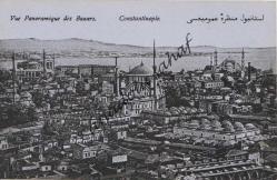 Vue Panoramique des Bazars, Constantinople - İstanbul Manzara-i Umumiyesi / Editeur M. J. C. Maise Jsraelowitz