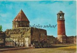 Erzurum Saat Kulesi ve Kümbet - Keskin Color Kartpostalları