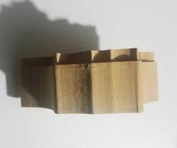 Yaprak Deseni Ahşap Baskı - Ihlamur Baskı