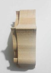 Ahşap Baskı - Ihlamur Baskı Lale  Deseni