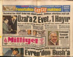 Efemera - Milliyet Halk Gazetesi 11 Ekim 1989 - Ercüment Karacan Vefat Etti  GZ76666 - kitantik - kitaLog