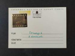 DEKALOG 6 - KRZYSZTOF KIESLOWSKI - İSTANBUL KÜLTÜR VE SANAT VAKFI - FİLM FESTİVALI - DIA - SLAYT