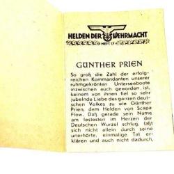 Hitler - Günther PRIEN / 5x7 cm - 8 sayfa NADİRRR