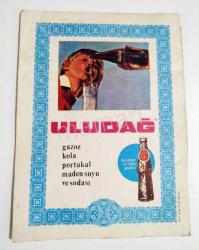 Efemera - Uludağ Gazoz Kola Portakal Maden suyu ve Sodası / Fotoğraf kabı reklamı - Efemera - kitantik - kitaLog