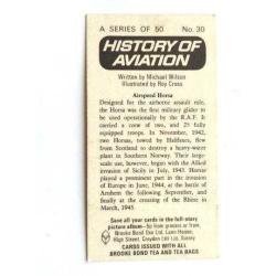 Airspeed Horsa - History of Aviation / Brooke Bond Çay Kartı