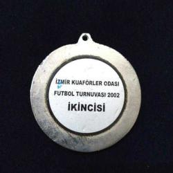 İzmir Kuaförler ve Manikürcüler derneği - Futbol turnuvası ikincisi / Madalya