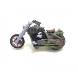 Haki renkli motorsiklet / Oyuncak motorsiklet
