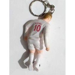 Rooney Futbolcu figür - Anahtarlık