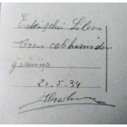 Eskişehir Silosu Tren cephesinden görünüş 1934 - 2 adet Fotoğraf
