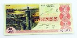 9 Ocak 1979 Yarım bilet - Milli Piyango bileti - Efemera