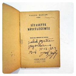 Siyasette Köcülüğümüz - Yalçın DAĞLAR - İmzalı Kitap