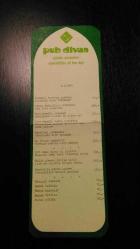 1980 PUB DİVAN GÜNÜN SEÇMELERİ MENÜ...