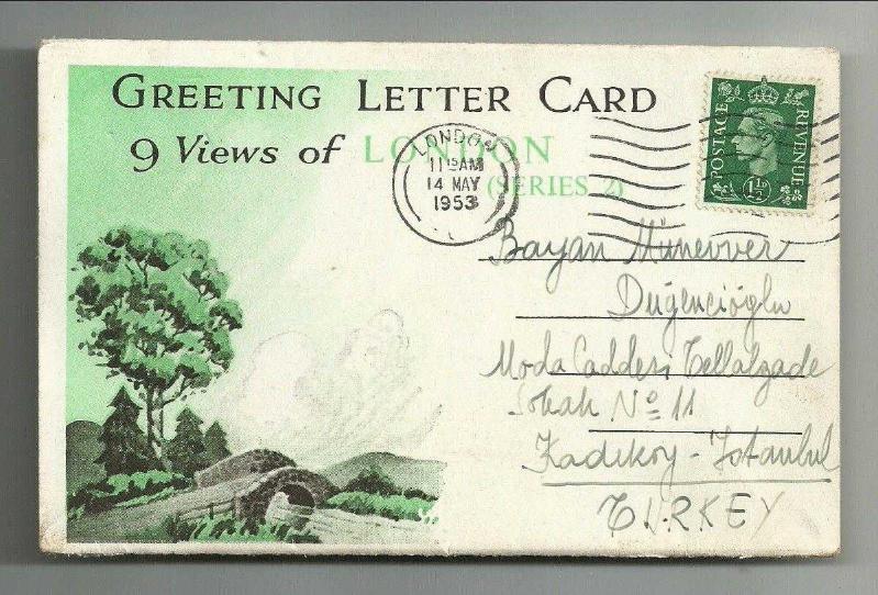 Letter card