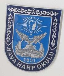 Hava Harp Okulu Metal Plaketi