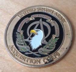 Askeri Madalyon - Amerikan Ordusuna ait Tıbbi Destek Çalışmalarına Ait Hatıra Madalyon