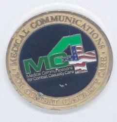 Askeri Madalyon - Amerikan Ordusuna ait Tıbbi Destek Çalışmalarına Ait Hatıra Madalyon