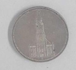 Alman Gümüş 1934 - 5 Reich Mark