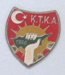 Antika - Kıbrıs Türk Barış Kuvvetleri Alayı Arması ( Arkası İğnesiz ) - kitantik - kitaLog