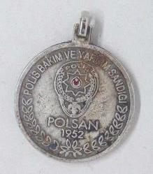 Polsan Polis Sandığı 1952 Anahtarlık Ucu
